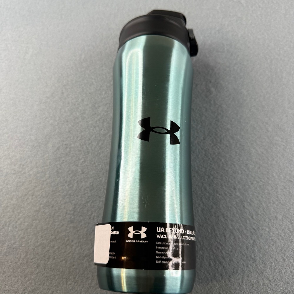 Under Armour Water Bottle 18oz Teal UA Beyond Vacuum Insulated UA70270